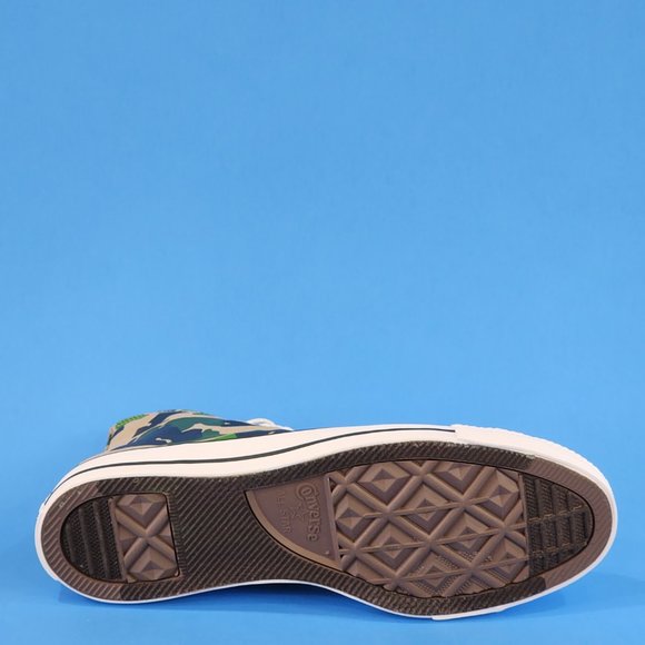 Converse CTAS High Top Archival Camo Print Canvas Unisex Sneakers 166714F NWT - Picture 4 of 6